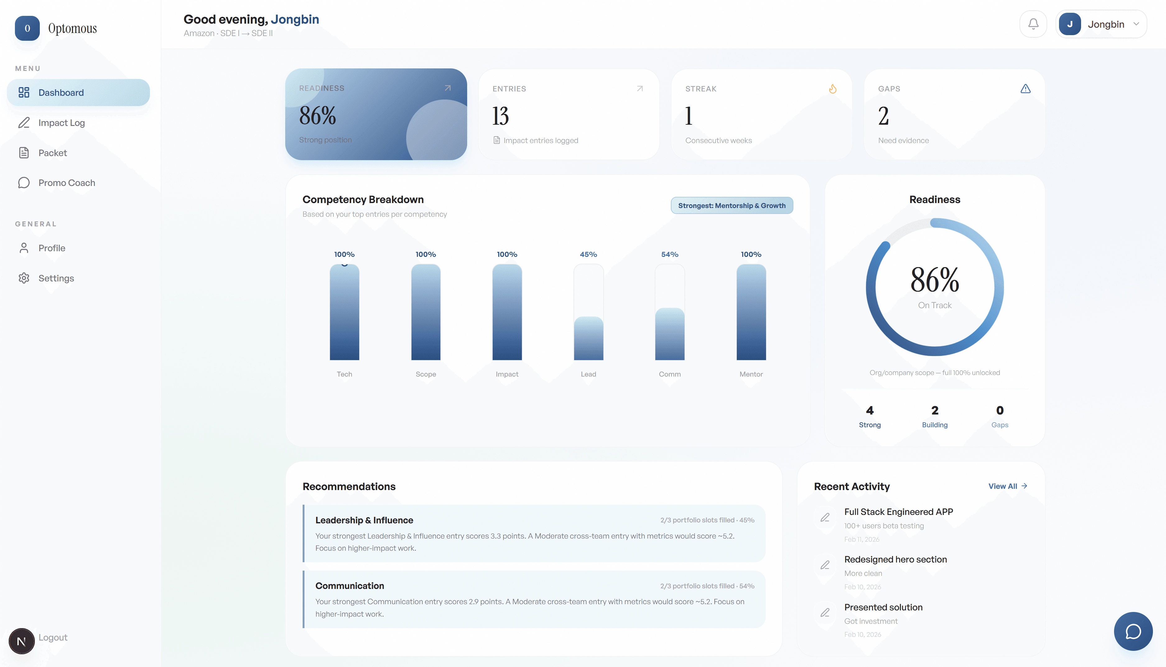App Dashboard Preview